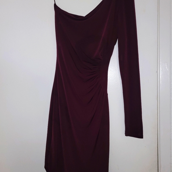 Guess One Shoulder Cut Out Mini Bodycon Dress xs - Picture 2 of 2